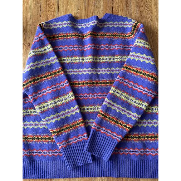 Jones New York Sport 100% Lambswool Cardigan Sweater Size XLarge - Picture 6 of 6